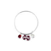 Fan Frenzy Gifts Mississippi State Fan Bangle Bracelet Bulldogs